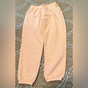 Athleta Girl size XL/14 like new coral Sweatpants